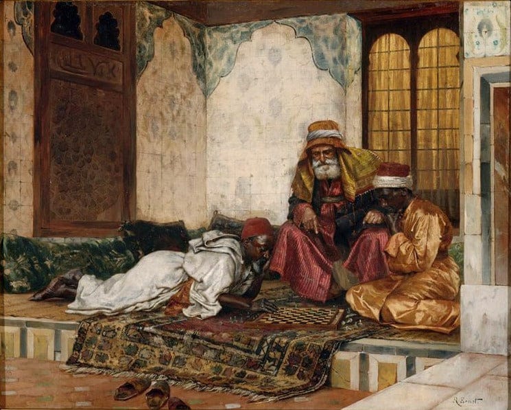 La partie d’échec – Rudolf Ernst Rudolf Ernst