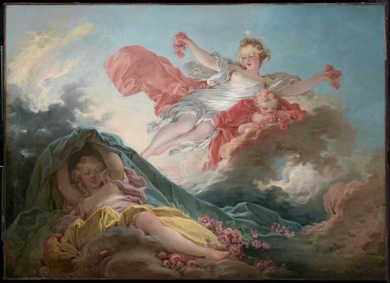 L’aurore triomphant de la nuit – Jean-Honoré Fragonard Jean-Honoré Fragonard