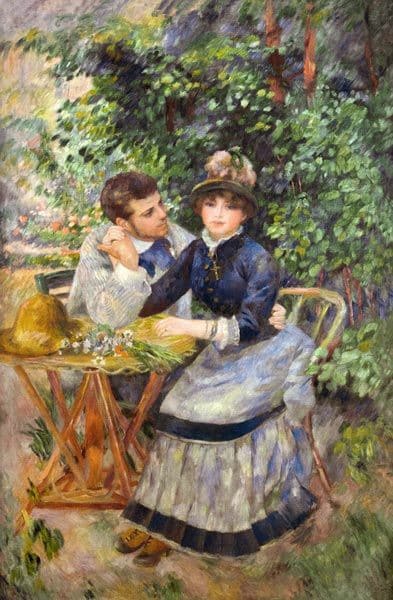 Dans le jardin de Pierre-Auguste Renoir Pierre-Auguste Renoir