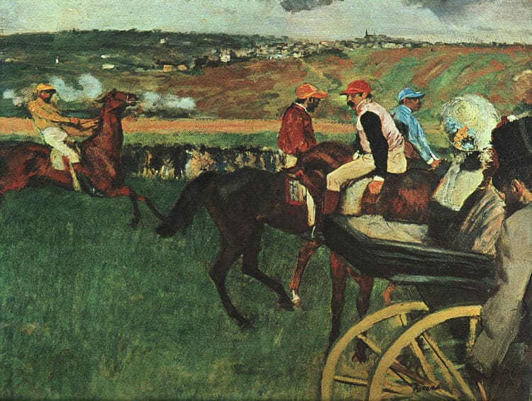 Le Champ de courses – Edgar Degas Edgar Degas