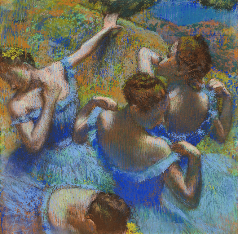 Danseuses en bleu – Edgar Degas Edgar Degas