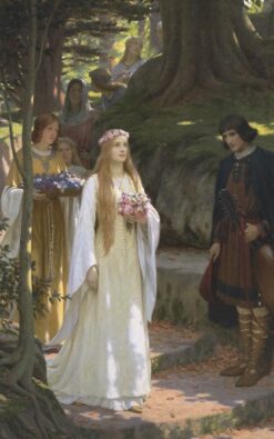 Belle dame – Edmund Leighton Edmund Leighton