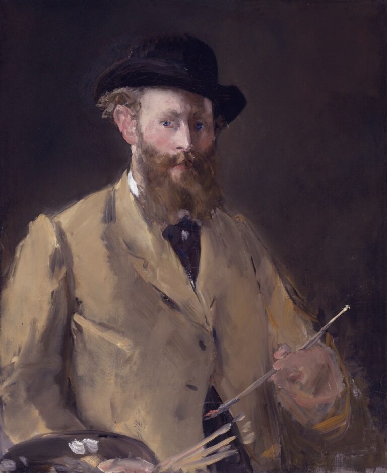 Autoportrait à la palette – Edouard Manet Édouard Manet