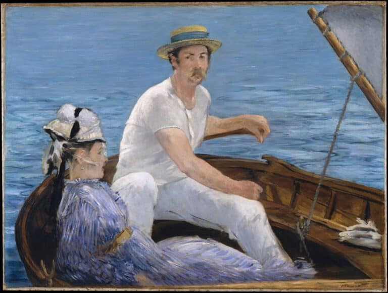 En bateau – Edouard Manet Édouard Manet