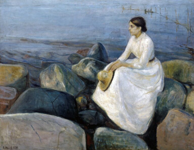 Inger à la plage – Edvard Munch Edvard Munch