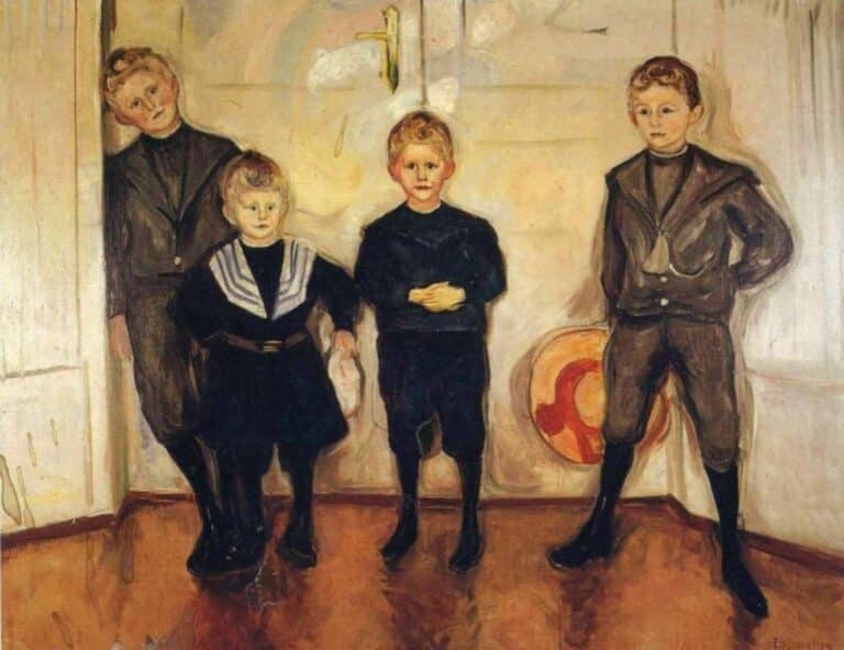 Les Fils du Dr Linde – Edvard Munch Edvard Munch