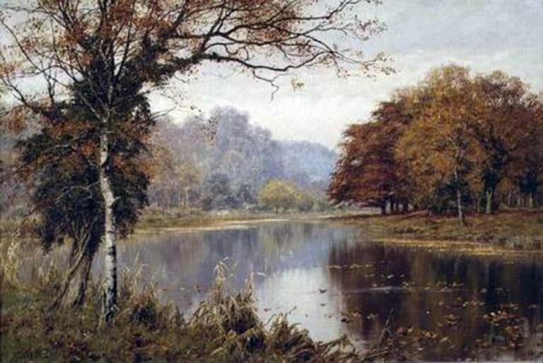 Un jour d’automne – Edward Wilkins Waite Edward Wilkins Waite