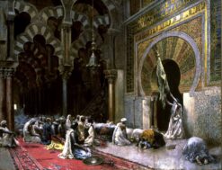 Intérieur de la mosquée de Cordoue – Edwin Lord Weeks Edwin Lord Weeks