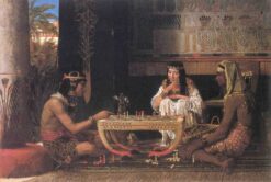 Joueurs d’échecs égyptiens – Lawrence Alma-Tadema Lawrence Alma-Tadema