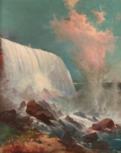 Chutes du Niagara par Edward Moran, c. 1865-75 – Edward Moran Edward Moran