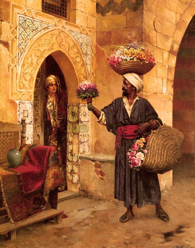 Le Marchand De Fleurs – Rudolf Ernst Rudolf Ernst