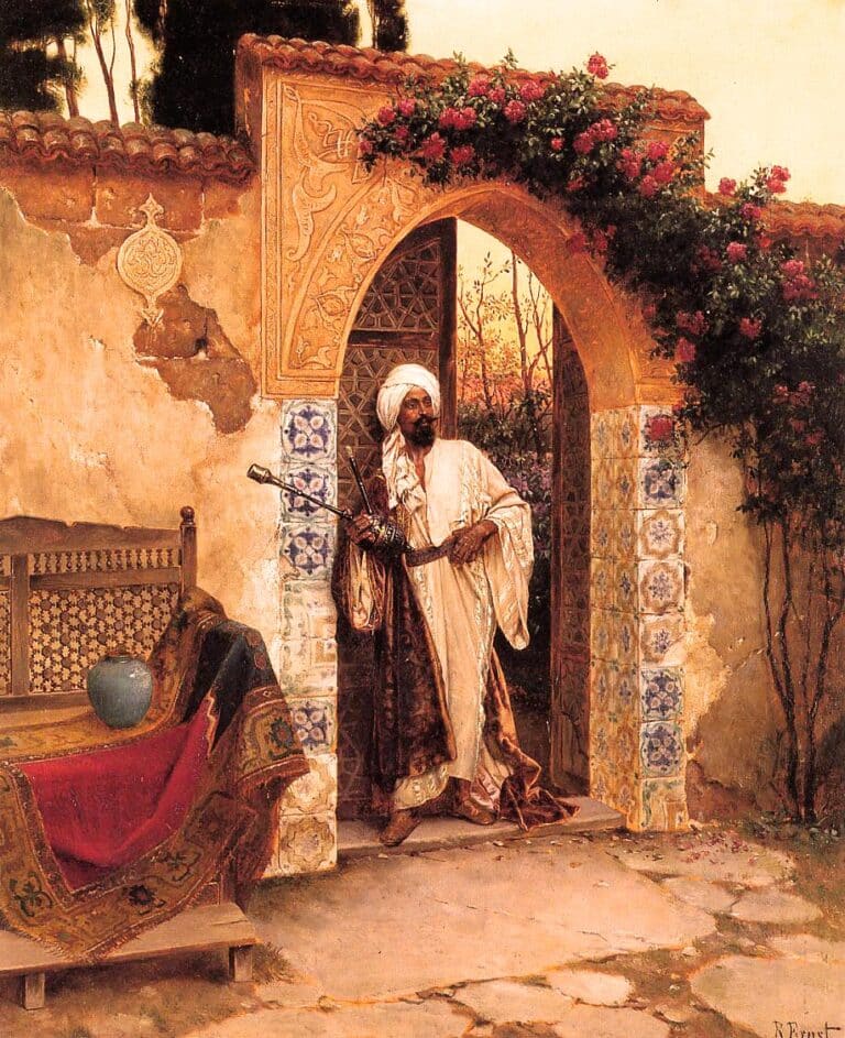 Par l’entrée – Rudolf Ernst Rudolf Ernst