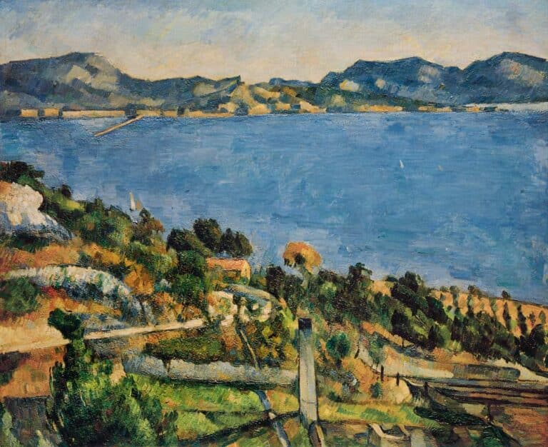 Estaque paysage au golfe de Marseille – Paul Cézanne Paul Cézanne