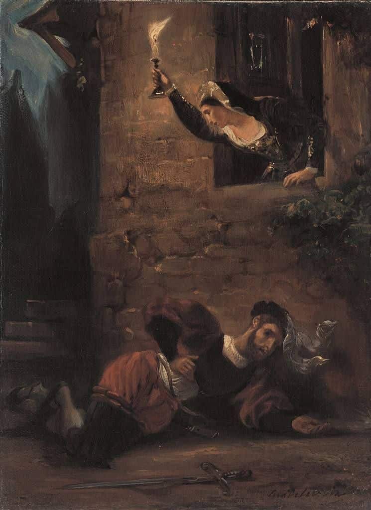 Le Valentin mourant – Eugène Delacroix Eugène Delacroix