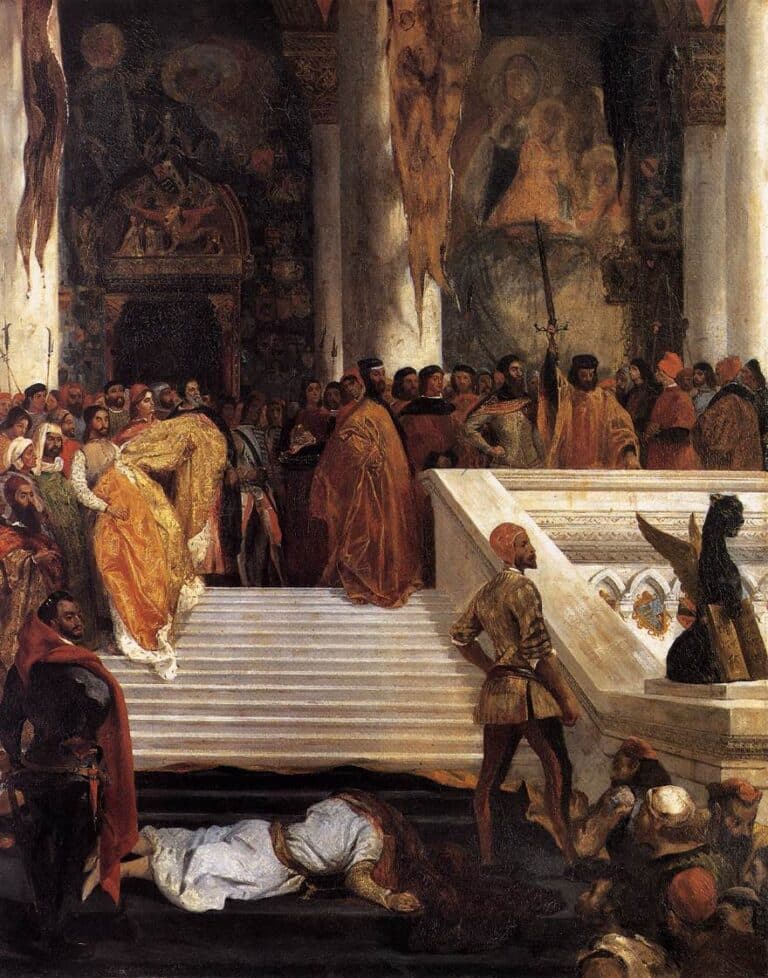 L’exécution du doge Marino Faliero – Eugène Delacroix Eugène Delacroix