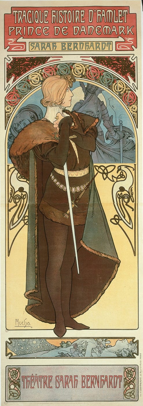 Affiches pour Sarah Bernhardt – Mucha Alphonse Mucha