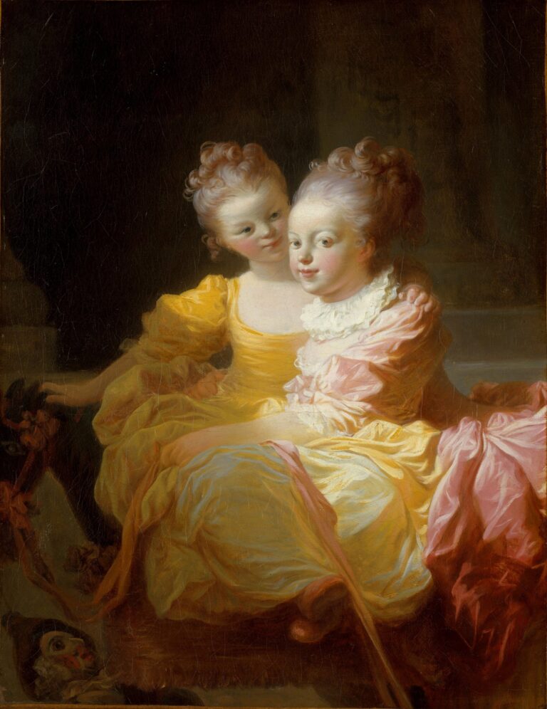 Les deux soeurs – Jean-Honoré Fragonard Jean-Honoré Fragonard