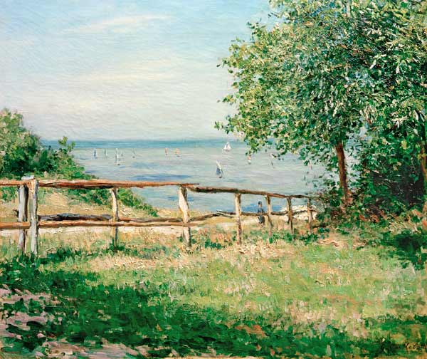 Paysage naturel – Caillebotte Gustave Caillebotte