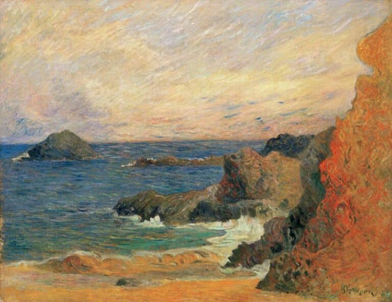 Côte rocheuse – Paul Gauguin Paul Gauguin