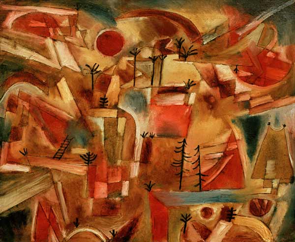 Paysage rocheux – Paul Klee Paul Klee