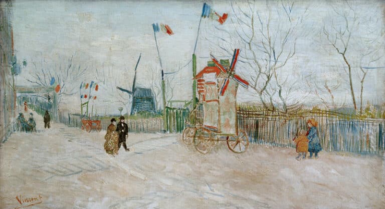 Fête à Montmartre – Van Gogh Vincent Van Gogh