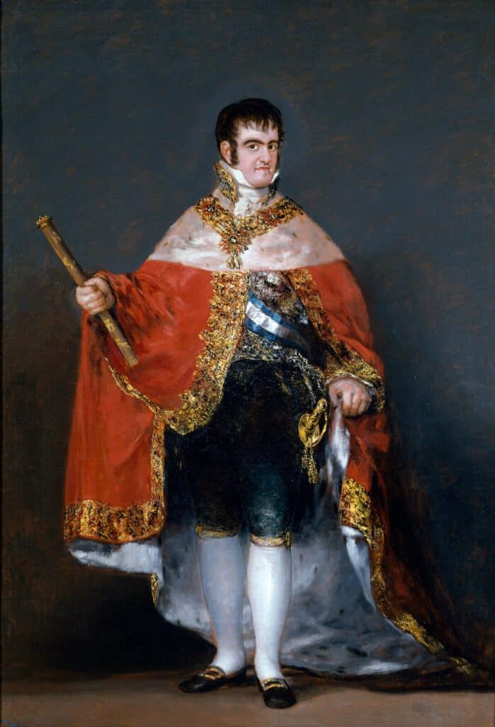 Portrait de Ferdinand VII – Francisco de Goya Francisco de Goya