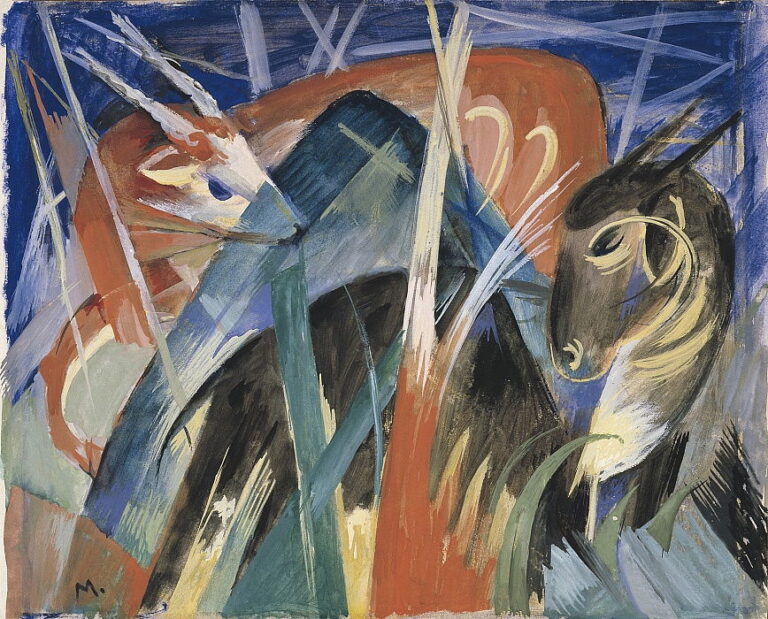 Bête fabuleuse I – Franz Marc Franz Marc
