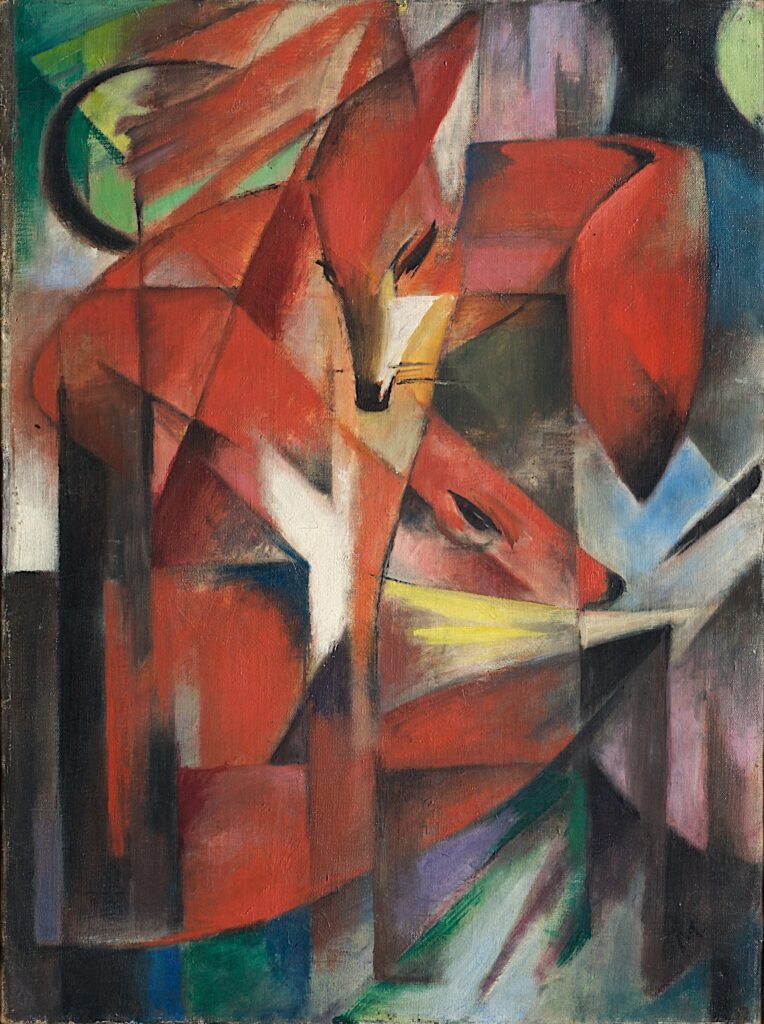 Les Renards – Franz Marc Franz Marc