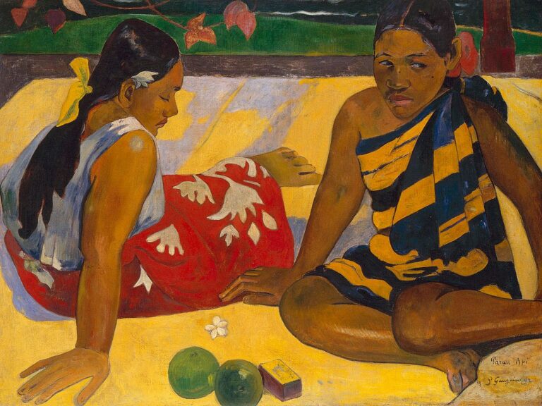 Sur la plage – Paul Gauguin Paul Gauguin