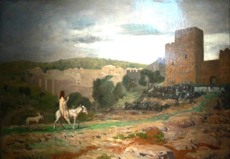 L’entrée du Christ à Jérusalem (esquisse) – Jean-Léon Gérôme Jean-Léon Gérôme