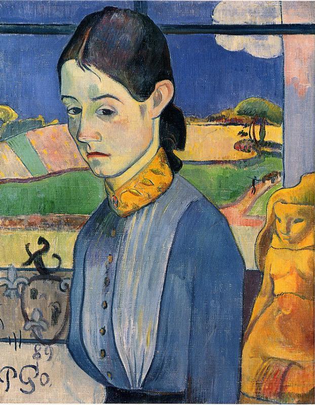 Jeunes bretonne – Paul Gauguin Paul Gauguin