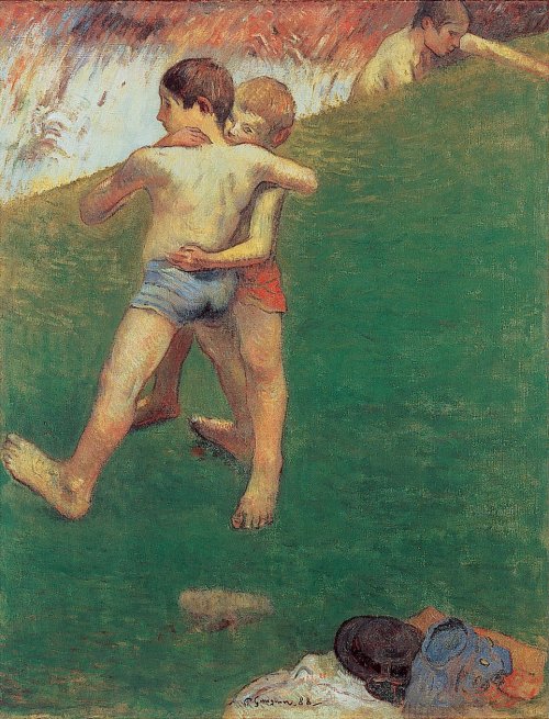 Les enfants luttant – Paul Gauguin Paul Gauguin