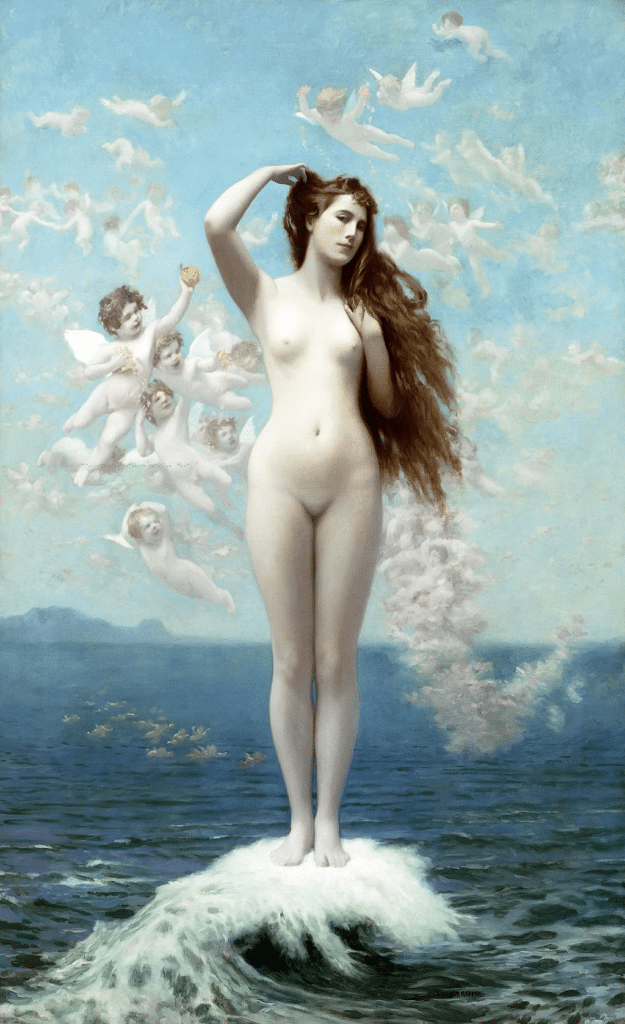 Vénus sortant des eaux – Jean-Léon Gérôme Jean-Léon Gérôme