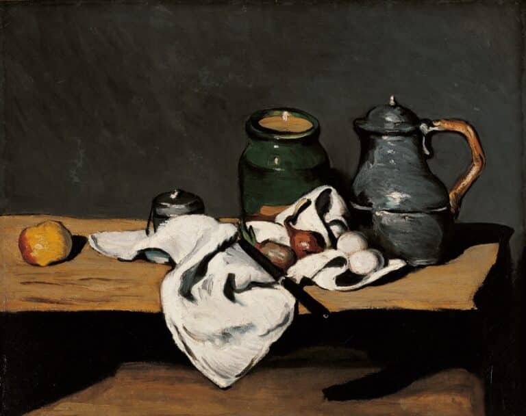 Nature morte avec une bouilloire – Paul Cézanne Paul Cézanne