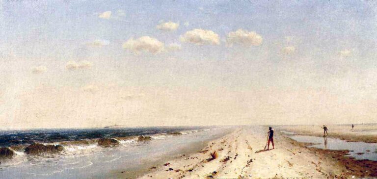 Plage de l’île de feu – Sanford Robinson Gifford Sanford Robinson Gifford