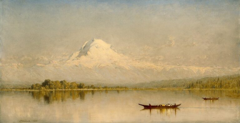 Mont Rainier, baie de Tacoma – Sanford Robinson Gifford Sanford Robinson Gifford