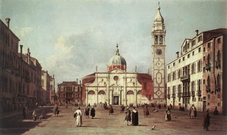 Campo Santa Marie formose – Giovanni Antonio Canal Giovanni Antonio Canal