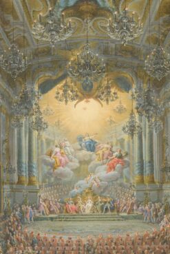 Concert donné par le duc de Nivernais à l’occasion de la naissance du Dauphin – Giovanni Paolo Panini Giovanni Paolo Panini