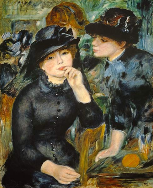 Les filles en noir – Pierre-Auguste Renoir Pierre-Auguste Renoir