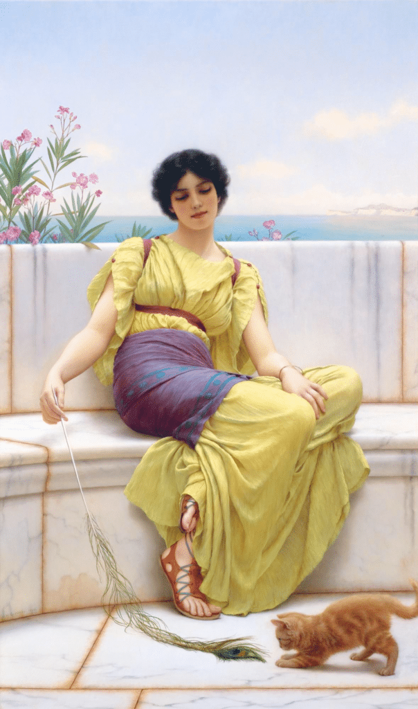 Oisiveté – John William Godward John William Godward