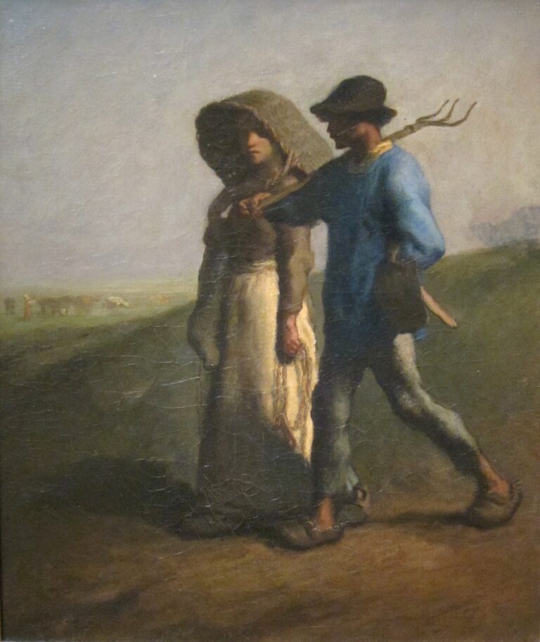 Aller au travail – Jean-François Millet Jean-François Millet