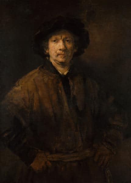 Grand autoportrait – Rembrandt van Rijn Rembrandt van Rijn