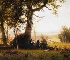 Guerre de guérilla – Albert Bierstadt Albert Bierstadt