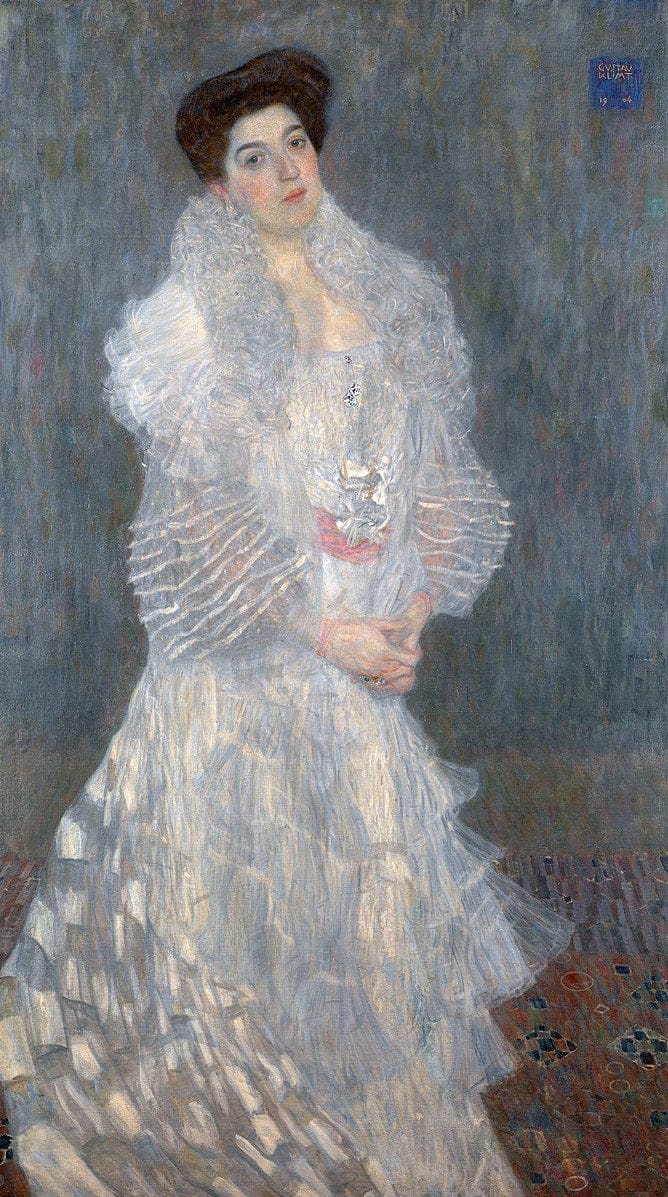 Portrait de Hermine Gallia – Gustav Klimt Gustav Klimt