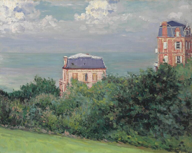 Ville à Villers-sur-mer – Caillebotte Gustave Caillebotte