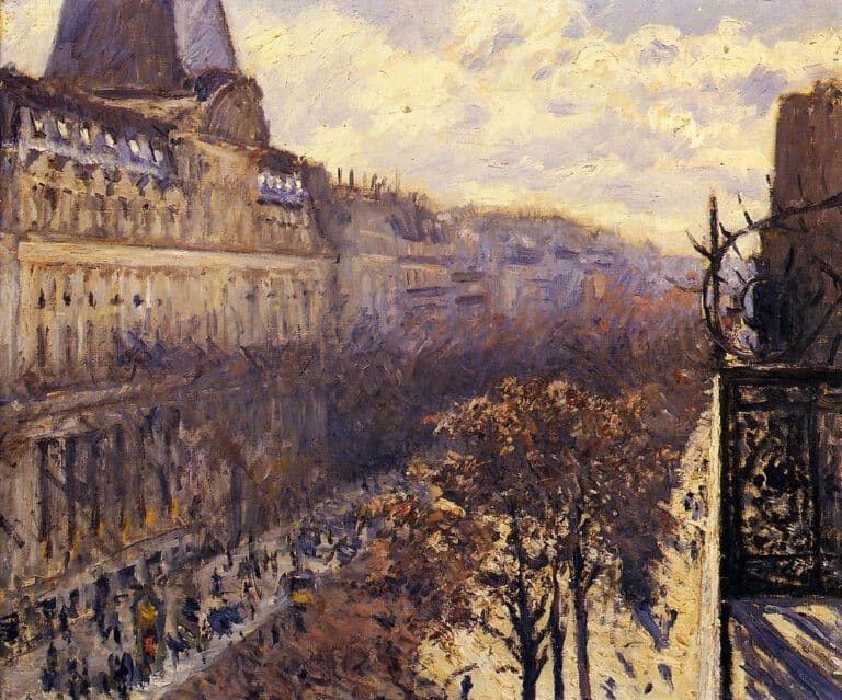 Boulevard des Italiens – Caillebotte Gustave Caillebotte