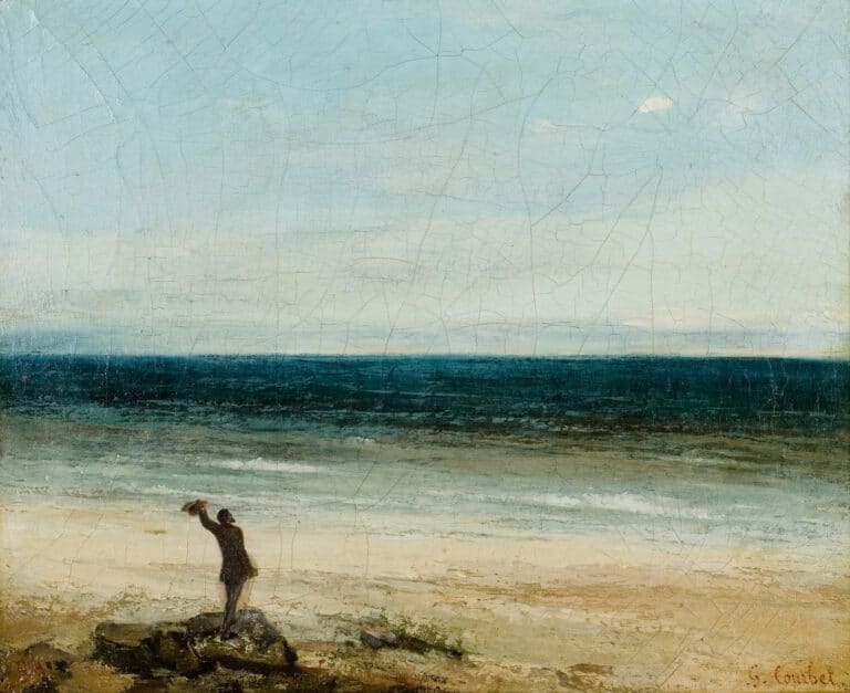 Le Bord de mer à Palavas – Gustave Courbet Gustave Courbet