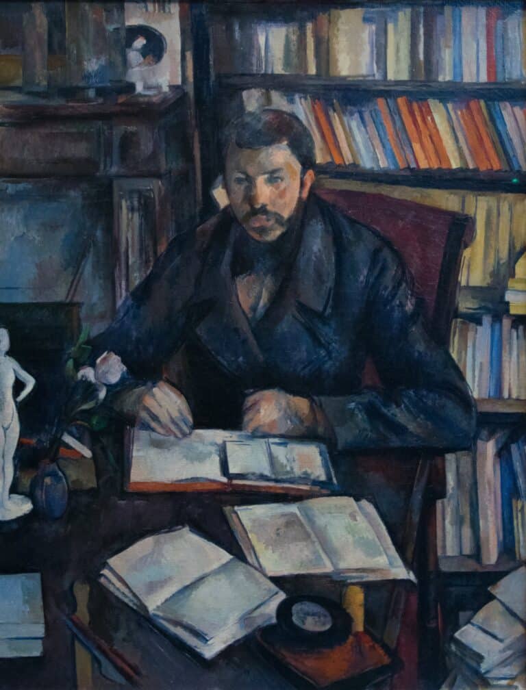 Portrait de Gustave Geffroy – Paul Cézanne Paul Cézanne