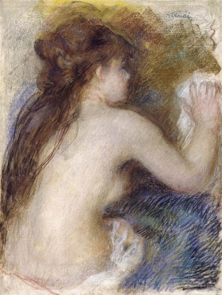 Dos nu d’une femme – Pierre-Auguste Renoir Pierre-Auguste Renoir