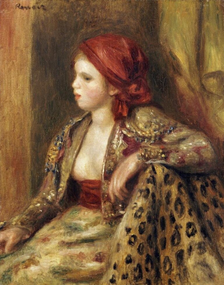 Odalisque – Pierre-Auguste Renoir Pierre-Auguste Renoir